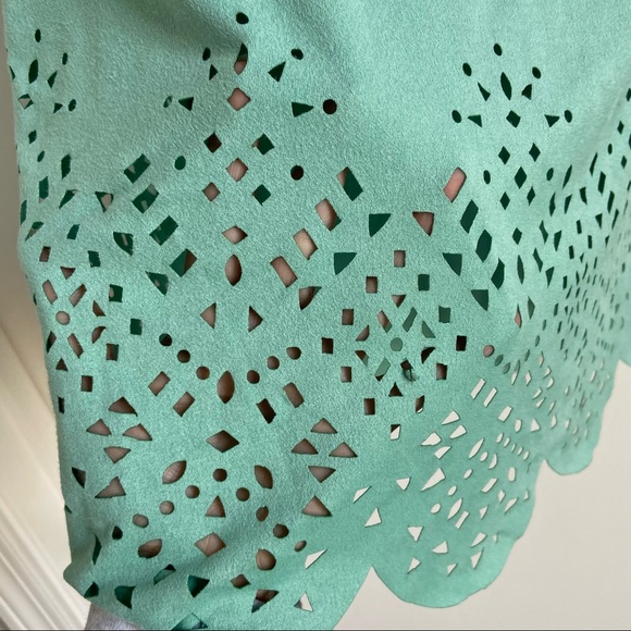 CATO Green Cutout Tank Top NWT Plus Size - Picture 6 of 6